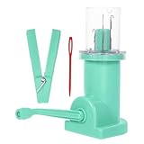 Veemoon DIY Handstrickmaschine mit Handbetriebene Wickler Tragbare Strickmühle für Anfänger für...
