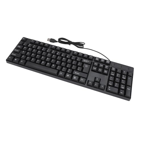 Clavier PC portable filaire USB Irfora 104 touches de conception ergonomique en ABS durable