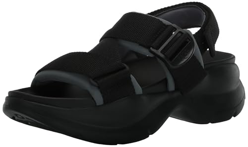 UGG Women's La Camp Sport Sandal, Black, 7 UK