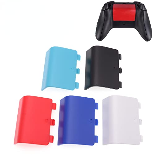 NSLikey Couvercle de batterie arrière de rechange pour manette Xbox Series X S (noir) – vue 4