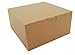 Southern Champion Tray 0937K Kraft Paperboard Non Window Lock Corner Bakery Box, 8" Length x 8" Width x 3" Height (Case of 250)