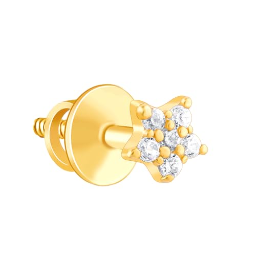 Image of GIVA 925 Silver 18k Gold Plated Anushka Sharma Golden Star Constellation Studs | Rakhi Rakshabandhan Gift for Sister Bhabhi, Gifts for Women & Girls |With Certificate of Authenticity and 925 Stamp