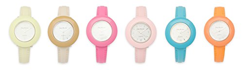 Gino Milano Women's Heart Shaped Multi-Color Faux Leather Watch - 13 Interchangeable Bands by Gino Milano - Used condition - Image 5