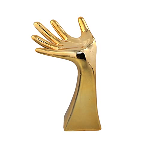 Gold Hand Ring Holder Mannequin Jewelry Bracelet Ring Display #TOP1