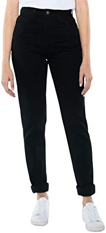 American Apparel Women's High-Waist Jean, black, 26W/32