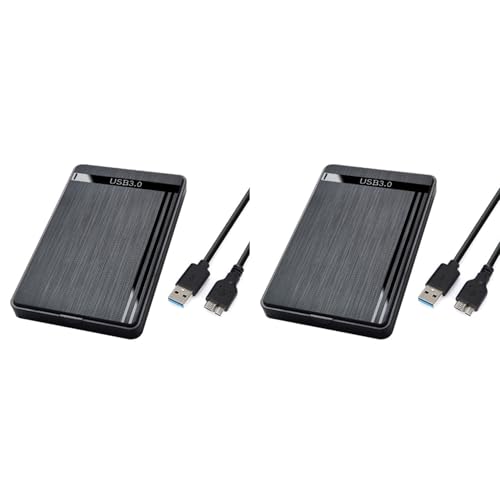 Pohmndz 2�� 2.5�C���` S - USB3.0 HDD�G���N���[�W�� ���o�C���n�[�h�h���C�u�P�[�X SSD �O�t���X�g���[�W HDD�{�b�N�X�p USB3.0�P�[�u���t��