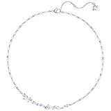 kragenformen damen blusen Clear crystal Swarovski Damen-Kragen Halskette Edelstahl Kristall 5419235