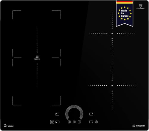 KKT KOLBE Induktionskochfeld 60 cm Autark | 8,2 kW | Rahmenlos | 4 Zonen Kochplatte | 9 Stufen | Flexzone | Schnellaufheizung | Touch Slider | Automatik-Timer | Induktion | IH85901FZ KKT KOLBE Induktionskochfeld 60 cm Autark | 8,2 kW | Rahmenlos | 4 Zonen Kochplatte | 9 Stufen | Flexzone | Schnellaufheizung | Touch Slider | Automatik-Timer | Induktion | IH85901FZ
