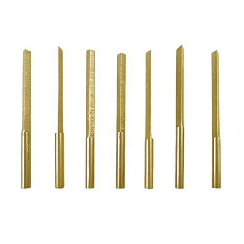 MagiDeal 7X Triangle Graver Tungsten Steel Jewelry Gravure Equipment