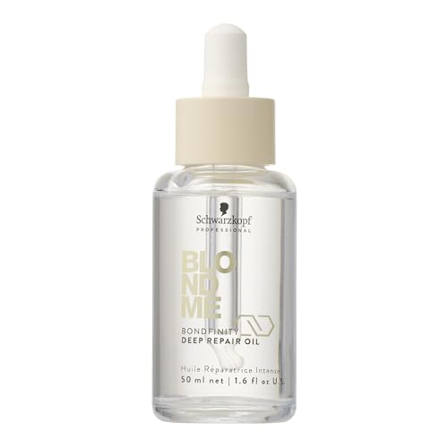 Schwarzkopf Professional BLONDME Bondfinity Deep Repair Oil - Aceite Reparador Ligero - sin Aclarado 50ml