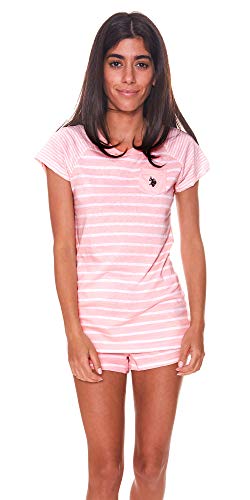 U.S. Polo Assn. Conjunto de pijama feminino de 2 peças, conjunto ...