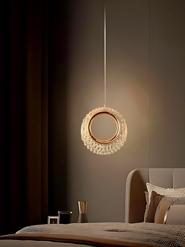 Image of FILLISKA 3 in1 Colour Changing LED Luxurious Hanging /Pendant Light (FrenchGold-MX52)