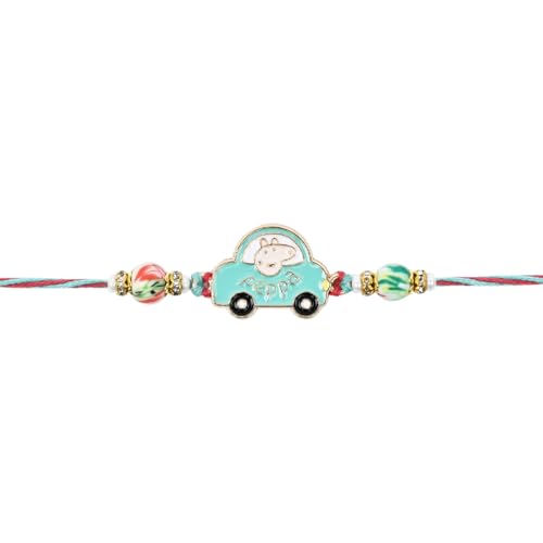 Image of I Jewels Fancy Cartoon Kids Rakhi With Roli Chawal & Rakshabandhan Card for Bro /Brother /Bhai