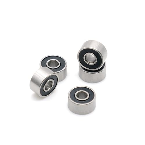 Kit de 10 roulements rigides à billes S687RS pour la réparation de vos rollers et vélos