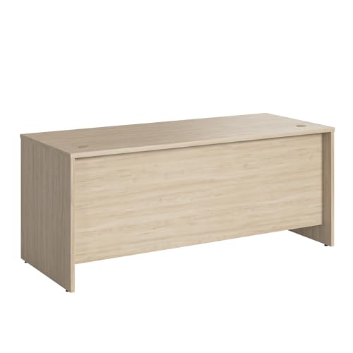 Bush Business Furniture Series C 60W x 24D Office Desk with Mobile File Cabinet in Hansen Cherry