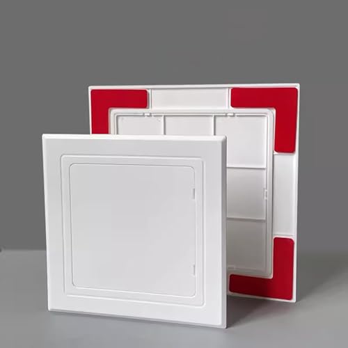 Sistemas de conductos cuadrados pequeños con panel de servicio de plástico de pared 2