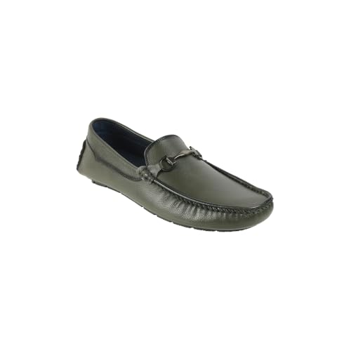 Image of Metro Men Faux Leather Driving Style Loafer Shoes