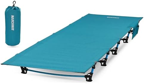 MARCHWAY Ultralight Folding Tent Tenting Cot Mattress, Moveable Compact for… MARCHWAY Ultralight Folding Tent Tenting Cot Mattress, Moveable Compact for…