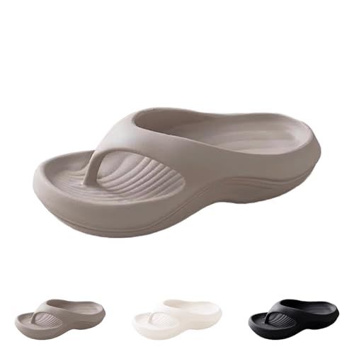 Women's Arch Support Flip Flops Walking Sandals Thick Recovery Flip-Flops Pillow Soft Summer Beach Shoes Non Slip - Main Image