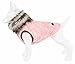 Pet Life ® Luxe 'Pinkachew' Charming Designer Mink Fur Fall and Winter Dog Coat Jacket