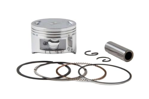 57.4mm Piston Cylinder Kit With Piston Ring Pin Ring Gasket Set Compatible With Automotive Motorcycle Parts Scooter ATV 4 Stroke Engine GY6 150cc For Part Number 8K1927225B