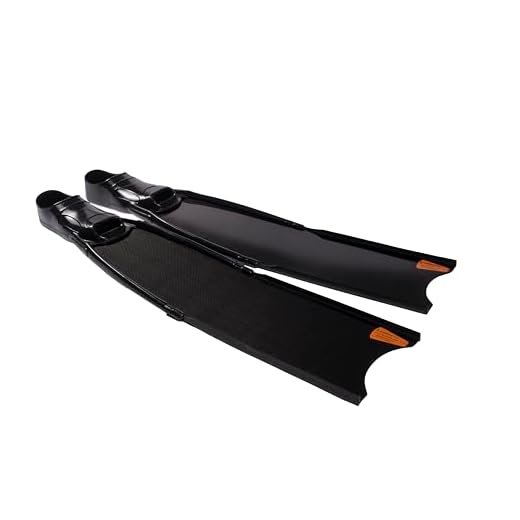 Leaderfins Carbon Fiber Freediving and Spearfishing Fins (EU 43-44 / US 9-10, Medium Stiffness)