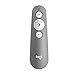Produktbild Logitech R500 Laser-Präsentationsfernbedienung, mittelgrau, mit Dual-Konnektivität, Bluetooth oder USB für PowerPoint, Keynote, Google Slides, Prezi