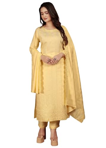 Costume indien droit Peri Chanderi pour mariage et grandes célébrations traditionnelles