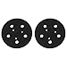 2pcs 5 Inch 5 Hole Rubber Sander Pad for Porter Cable 333/334 Random for Orbit Palm Sanders for Smooth Finishing in Home Renovation, Auto Detailing, Industrial Polishing