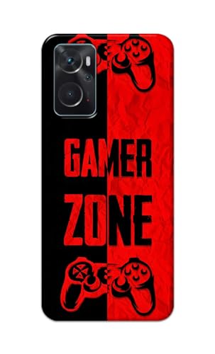 Image of Printed Hard Back Cover Case for Oppo K10 4G Back Cover (Gamer Zone) -1111