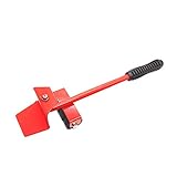 Déplacement simple : capable de supporter une charge lourde, l'outil de levage de meubles dispose également de roues universelles pour un mouvement flexible.
