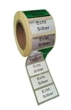 echt silber kette Versatilidad: Ideales para etiquetar productos en su comercio e identificar materiales de sus productos