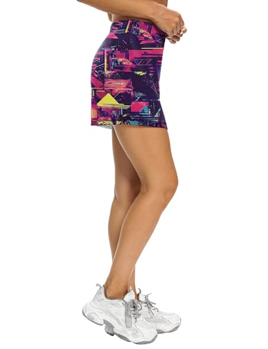 Image of LouKeith Tennis Skirts for Women Golf Athletic Activewear Skorts Mini Summer Workout Running Shorts with Pockets