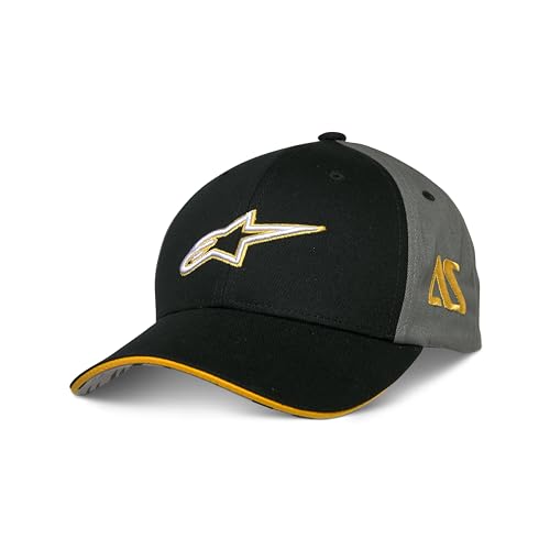 Alpinestars Multicomp Hat Casquette de Baseball, Gris/Noir, Taille Unique Homme Alpinestars Multicomp Hat Casquette de Baseball, Gris/Noir, Taille Unique Homme