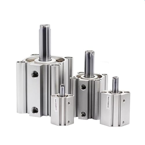 Cilindro compacto CQ2B de 20mm: movimiento lineal preciso y cuerpo ultra delgado
