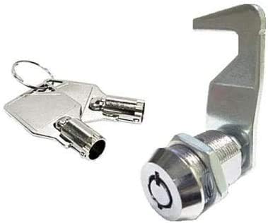 Homak Toolbox Lock 5/8" Tubular Cam Lock Replacement 180 Degree Cabinet Drawer