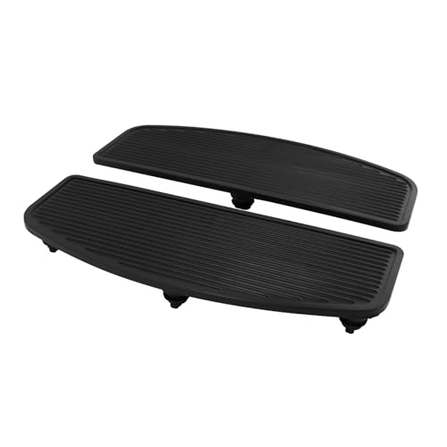 Repose-Pieds Noirs de Haute Qualité pour Harley Road King FLHT