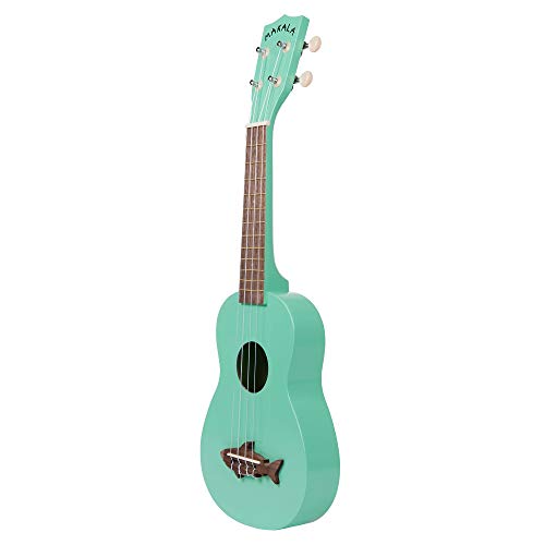 Kala Surf Green Soprano Shark Ukulele – MK-SS/GRN Bundle with a Kala Tuner and Lumintrail Polishing Cloth - Les Beatles, Paul McCartney, John Lennon, RIngo Starr, George Harrison Kala Surf Green Soprano Shark Ukulele - MK-SS/GRN Bundle with a Kala Tuner and Lumintrail Polishing Cloth – Image 5