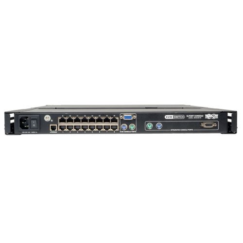 Tripp Lite B070-016-19 16 Port NetCommander Console Cat5 KVM Switch with 19