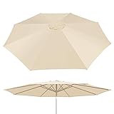 BenefitUSA Patio Umbrella Cover Canopy 10ft 8 Rib Patio Replacement Top Outdoor...