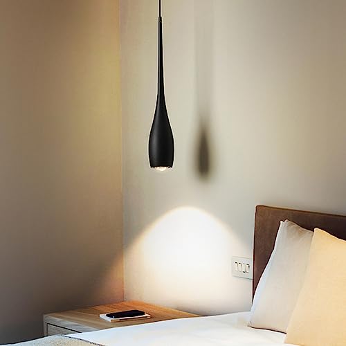 Luminaire suspendu LED long tube pour éclairer efficacement un escalier sombre
