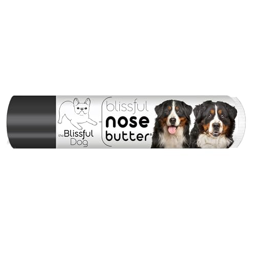 Image of The Blissful Dog Bernese Mountain Nose Butter, Versatile Dog Nose Balm for Dry Nose, Handcrafted Nose Moisturizer, Easy-to-Apply Dog Essentials, Unscented, 0.15 oz.