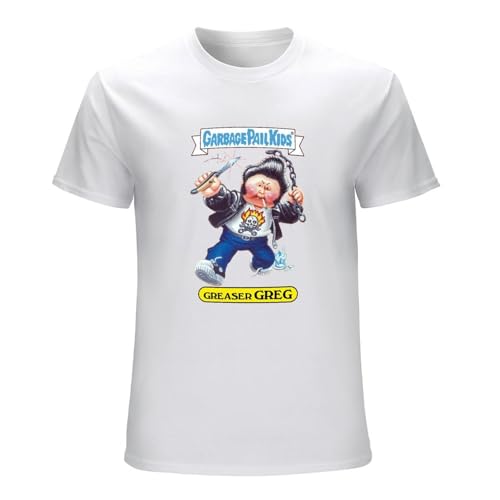 Photo de Tee Pail Greaser Greg Gpk 1980S Men's T-Shirt White S