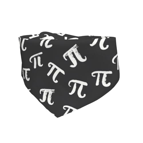 Pañuelo para perros ajustable Pi Day divertido medio miniatura 6