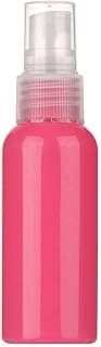 1 Pc Mini Spray Bottles, 2oz/50ml Empty Fine Mist Plastic Mini Travel Bottle, Small Refillable Liquid Containers for Perfume, Beauty Products (Rose Red)