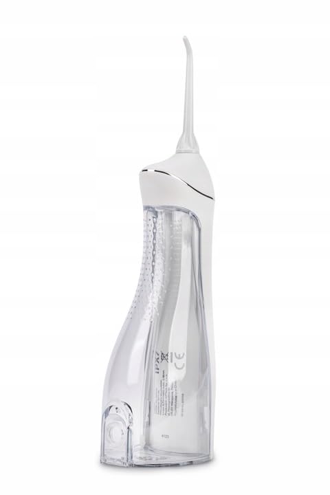 Huslog Munddusche Kabellos, Tragbar Elektrischer Zahnreiniger mit 4 Modi & 2 Düsen, 150 ml Wassertank, IPX7 Wasserdicht, 10–90 PSI Water Flosser für Zahnspangen und Brücken, Weiß – Bild 7