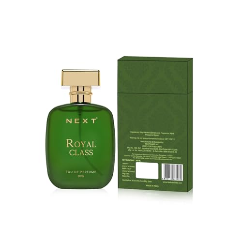 Image of Next Care Royal Class Perfume for Men & Women 60ml | Bulgarian Rose, Saffron, Woody Fragrance Eau De Parfum (EDP) | Long Lasting & Everyday Wear | Birthday Gift for Man & Woman, Unisex