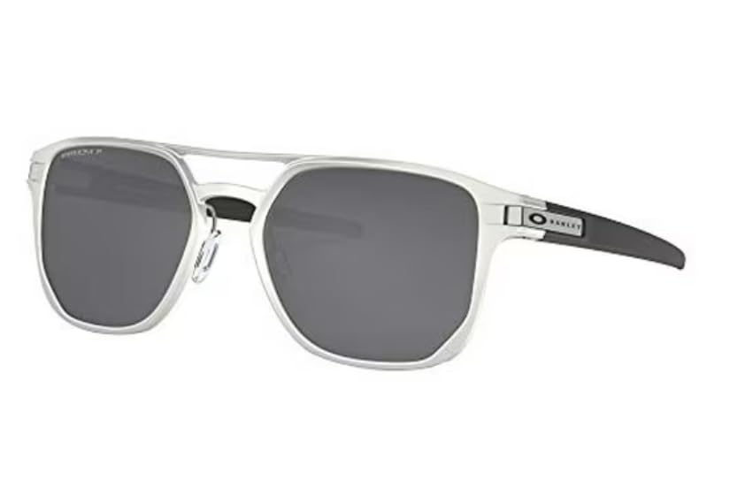 OO4128 Turbine Prizm Black Polarized Lenses, Polished Black Frame Sunglasses