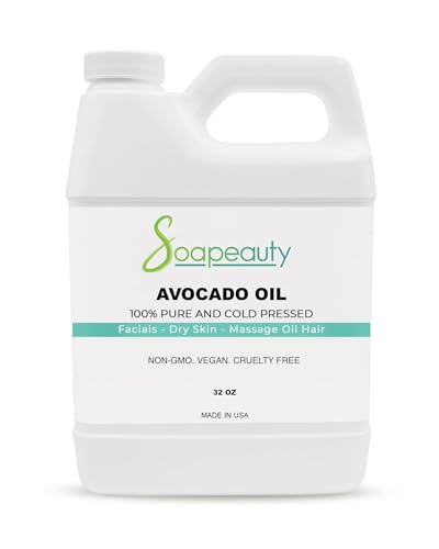 Soapeauty Avocado Oil Pure Natural Carrier Oil 32oz