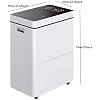 Kitchen Compost Bin, Electric Compost Bin Kitchen, Smart Kitchen Waste Composter, Food Composter Indoor/Outdoor, Food Cycler with 7L Capacity, Compost Machine for Apartment Countertop ,Indoor Compost